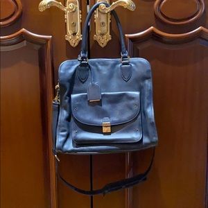 tory burch navy blue bag